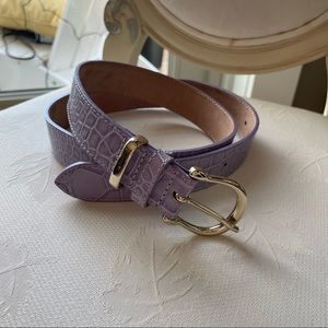 & Other Stories Snakeskin Effect Belt